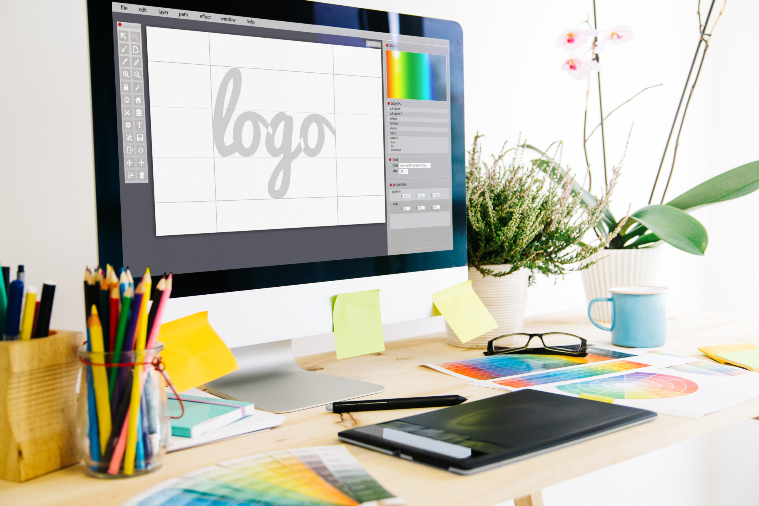 Graphic design and brand development